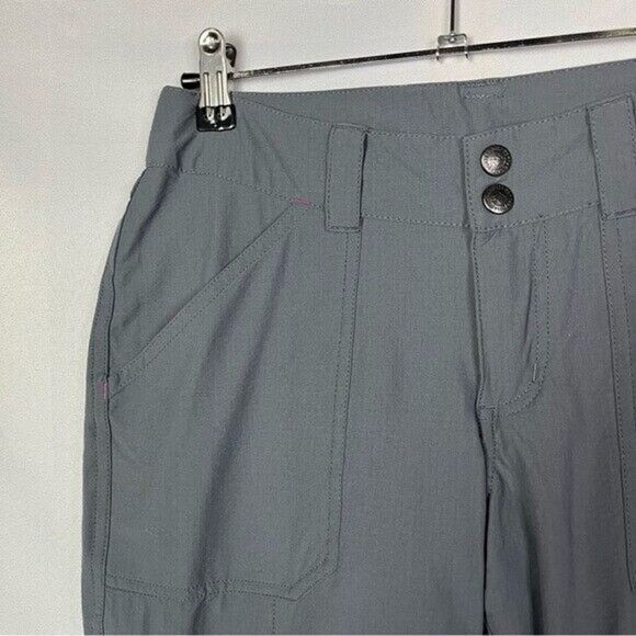Patagonia Smoke Gray Borderless Hiking Capri Pants 2 - Picture 4 of 5